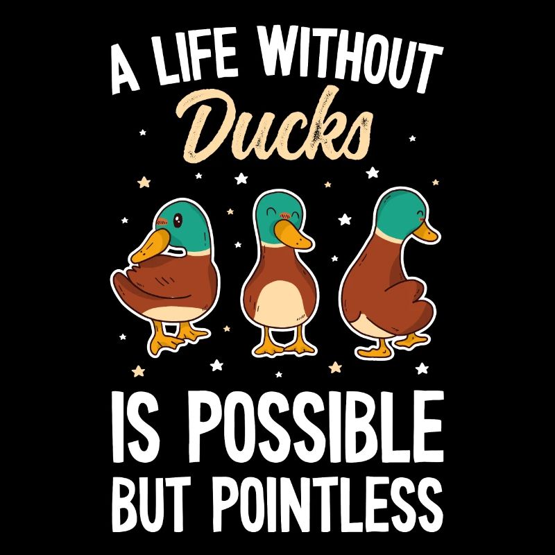 Design de canard drôle et mignon - Canards