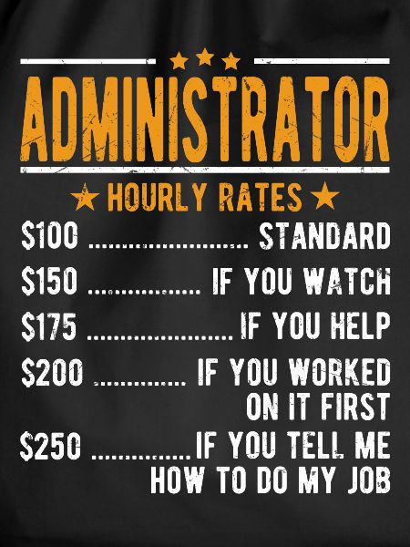 Administrator Stundenlohn