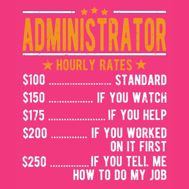 Administrator Hourly Wage