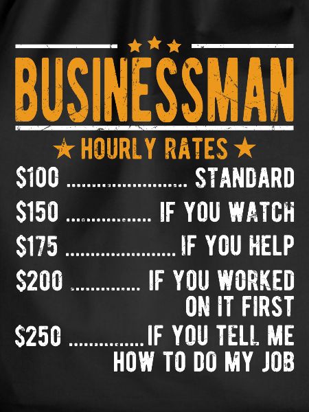 Businessman Hourly wage