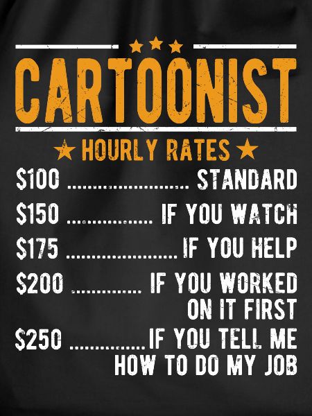 Cartoonist Hourly Wage