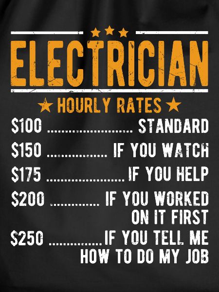 Electrician hourly wage