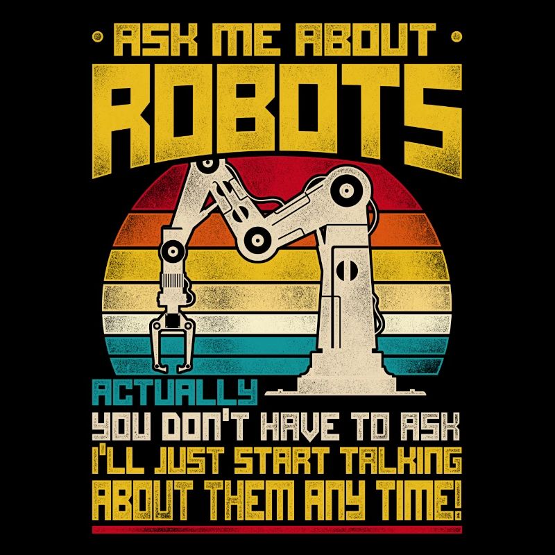 Robot Robotics Engineer Retro