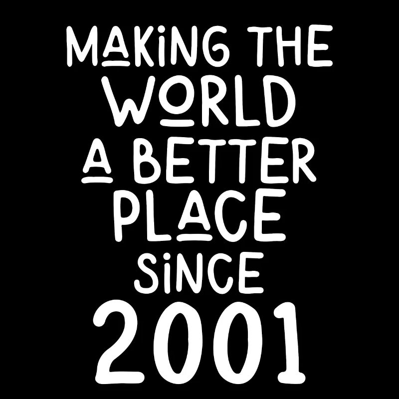 Making the World a better place since 2001