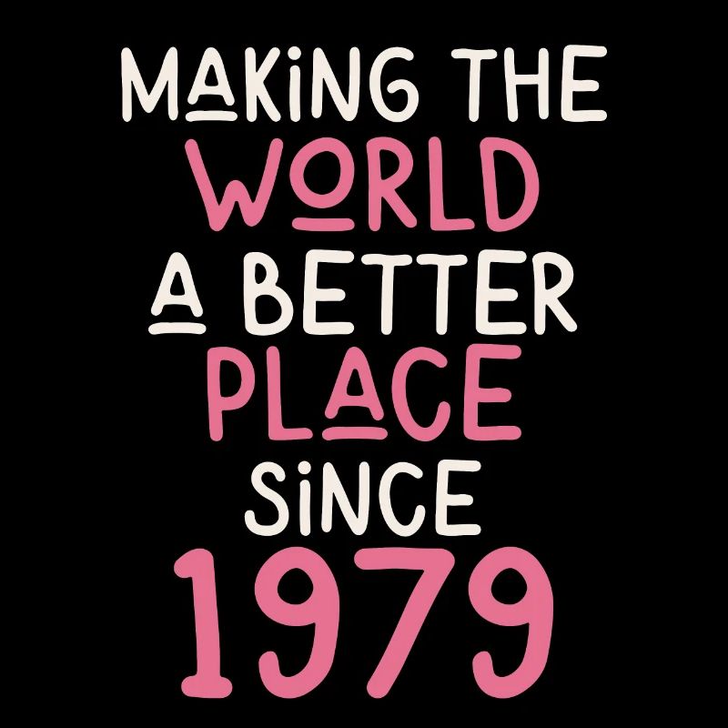 Making the World a better place since 1979