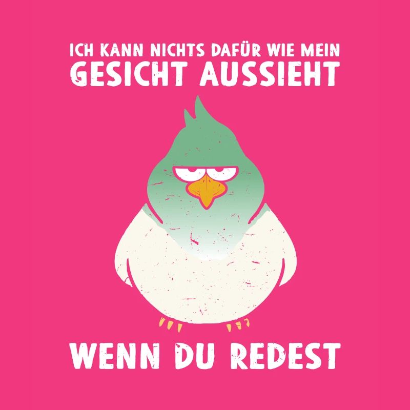 Kann nichts dafür Gesicht aussieht