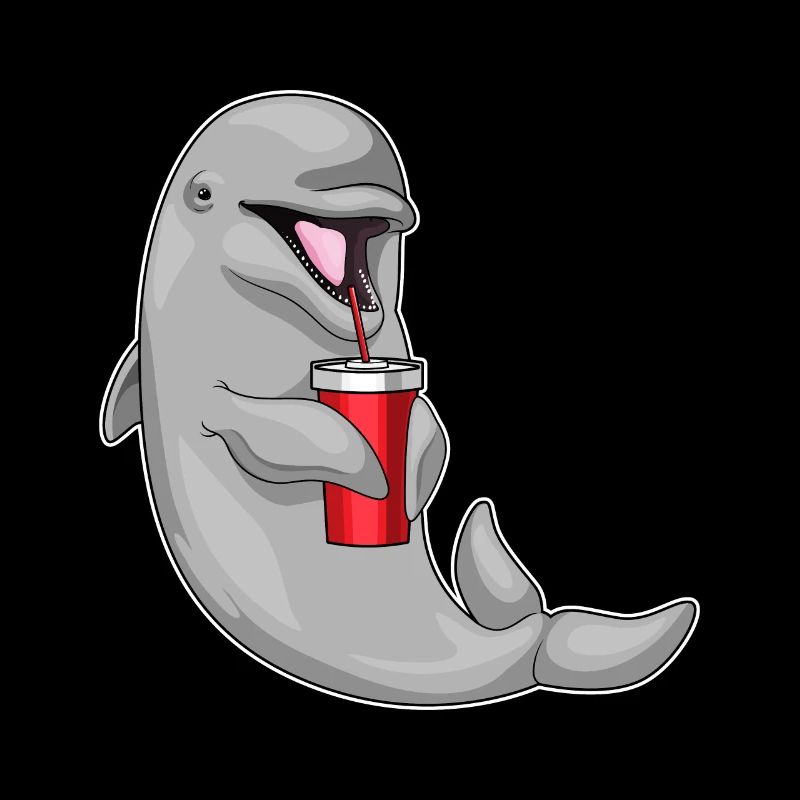 Delfin Trinkbecher