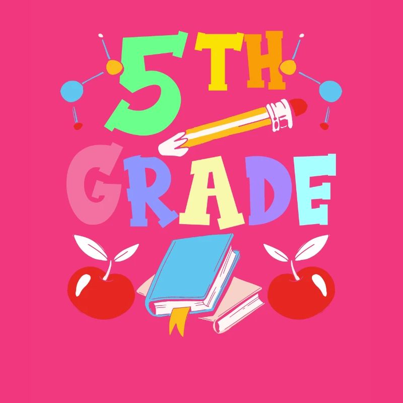 5th Grade School 5th Class Fifth Grader Fifth