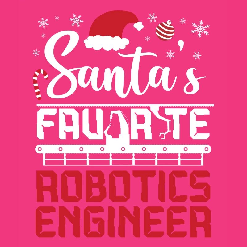Robot Robotics Engineer Christmas