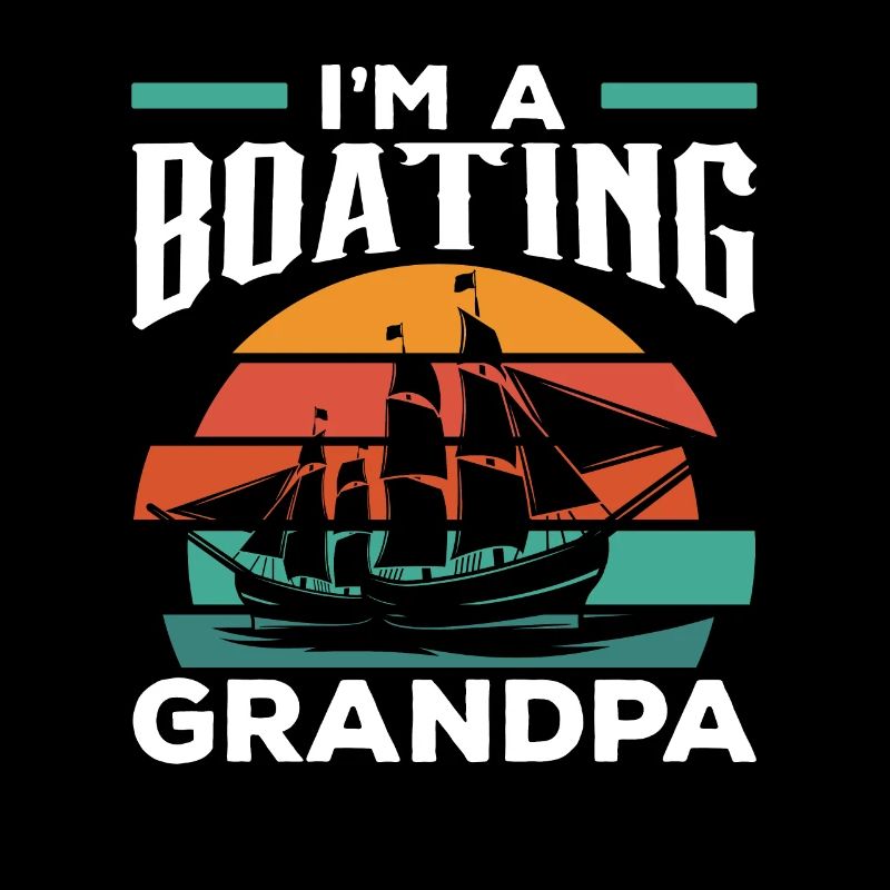 Ich Bin Ein Bootfahrender Opa Bootfahren Boot