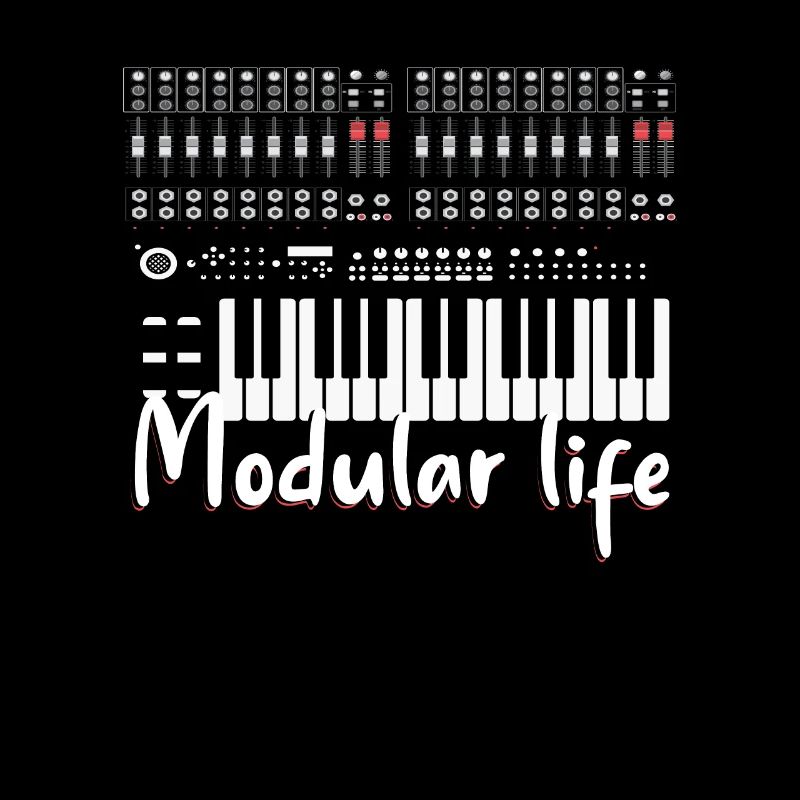 Modular Life DJ Desk Audio Music Synthesizer