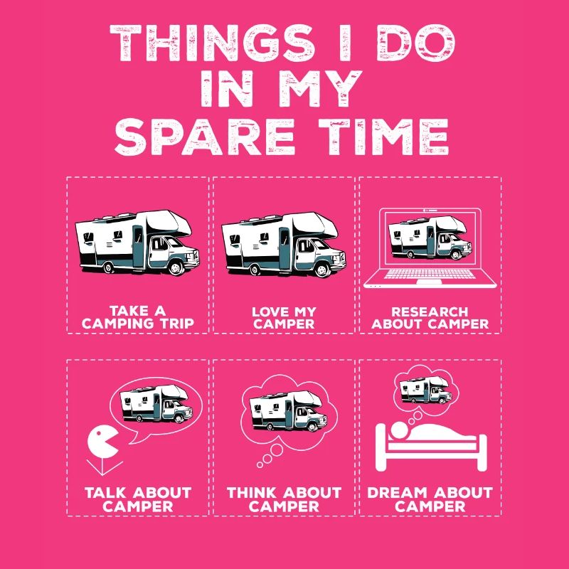 Choses dans mon temps libre Camping camping-car