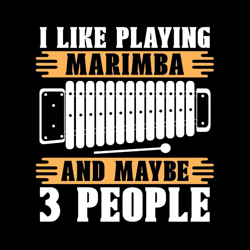 Marimba J’aime jouer des baguettes Marimba Percussion