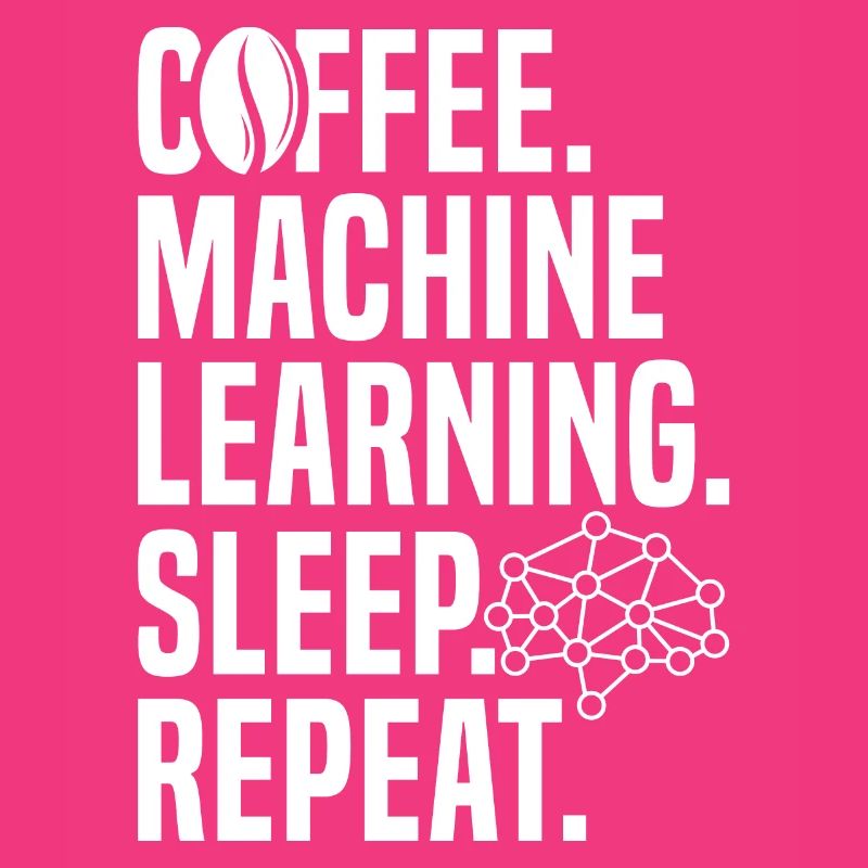 Coffee Machine Learning Sleep Repeat For Machine L