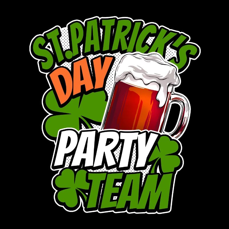 St Patricks Day - Party Team - Shamrock