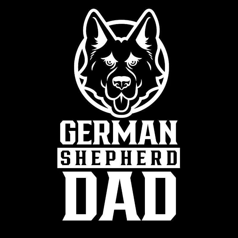 German Shepherd Papa Boy Type Pet Cute
