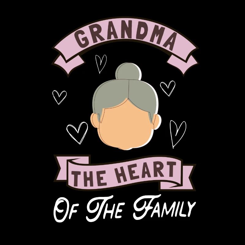 Oma Das Herz Der Familie Großmutter