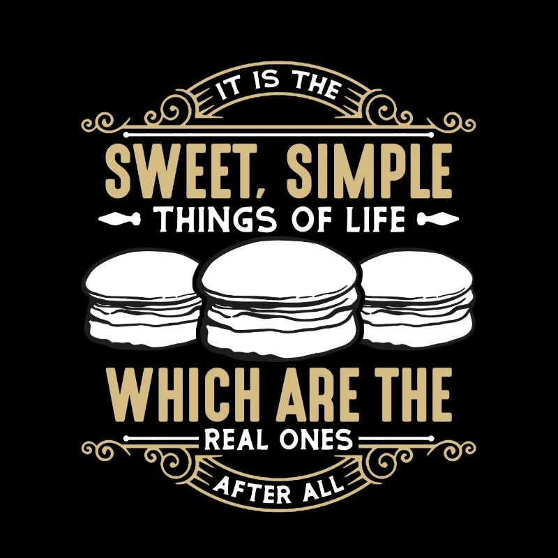 Macaron c’est les choses simples et douces astucieusement
