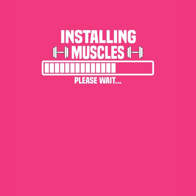 Installing muscles – please wait