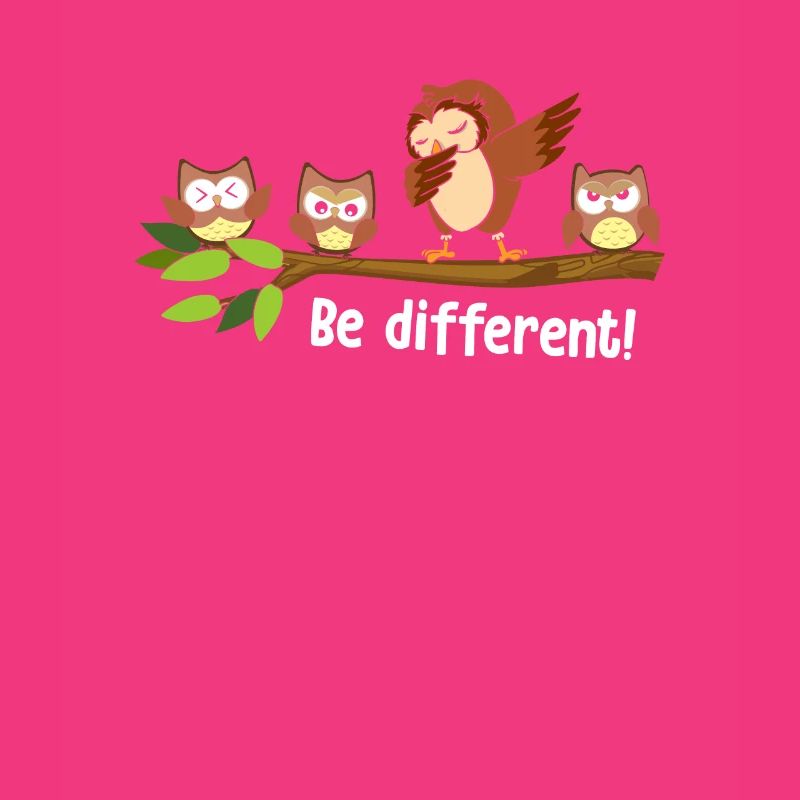 Be Different Dabbing Eule