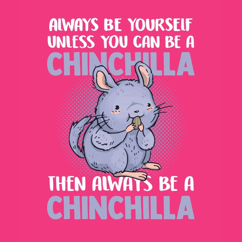 Dann sei immer ein Chinchilla Nagetier