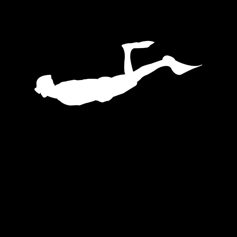 Divers Diving Silhouette