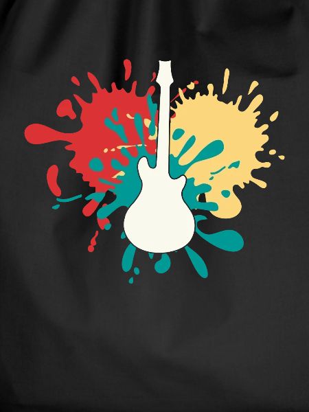 Rock Guitar Silhouette