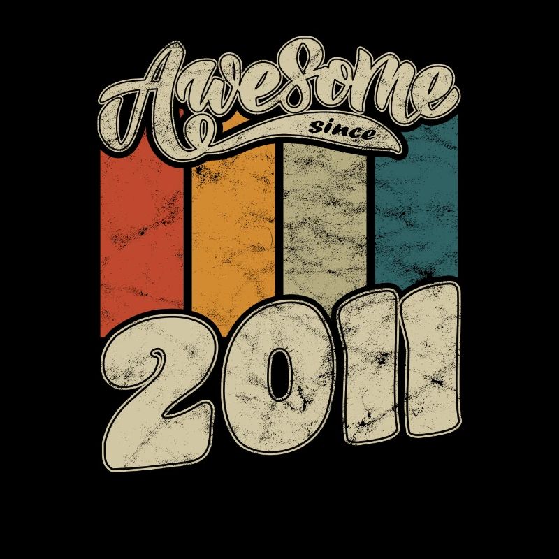 2011 Birthday Awesome since Retro