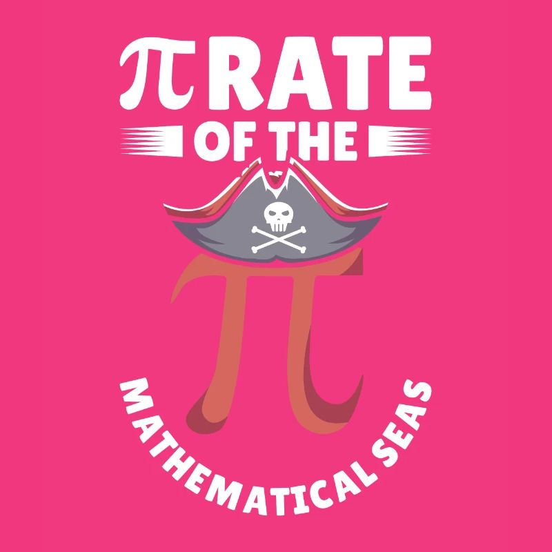 Pi Day Pirate Mathematician Pi Symbol Number Math