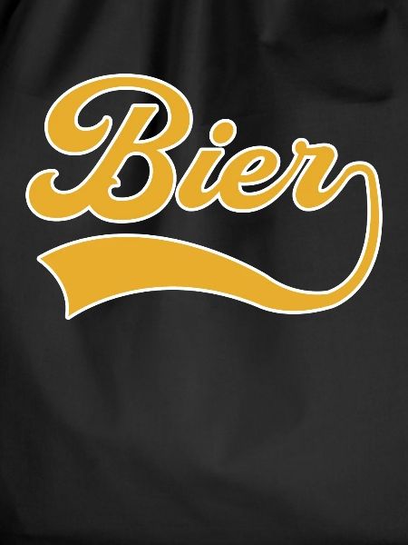 Bier Schriftzug