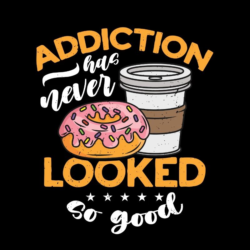 Coffee & Doughnuts Addiction Has Never Breakfast