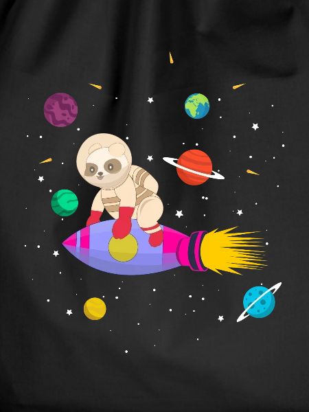 Future astronaut panda bear