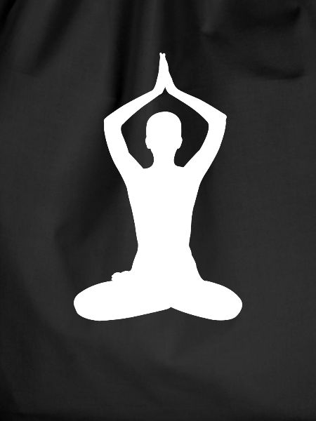 Yoga Meditation Silhouette