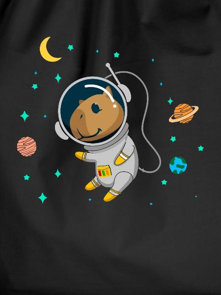 Capybara Whisperer Astronaut