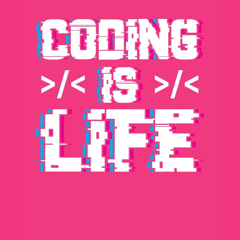 Coding is Life Programmer Coder Code