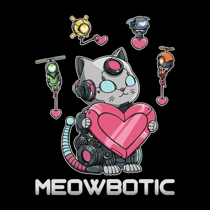 Robot Cat Love