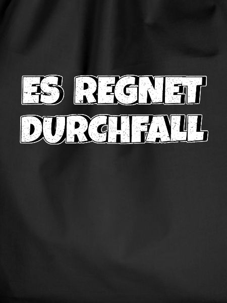 Es regnet Durchfall