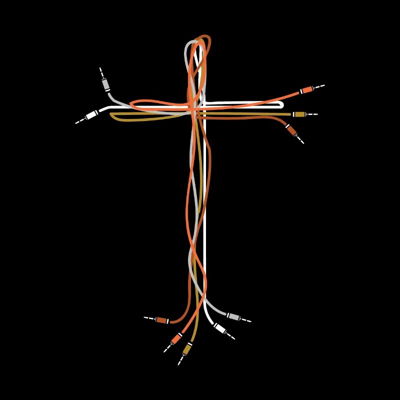 Jesus Cross Cable AUX Audio Cable