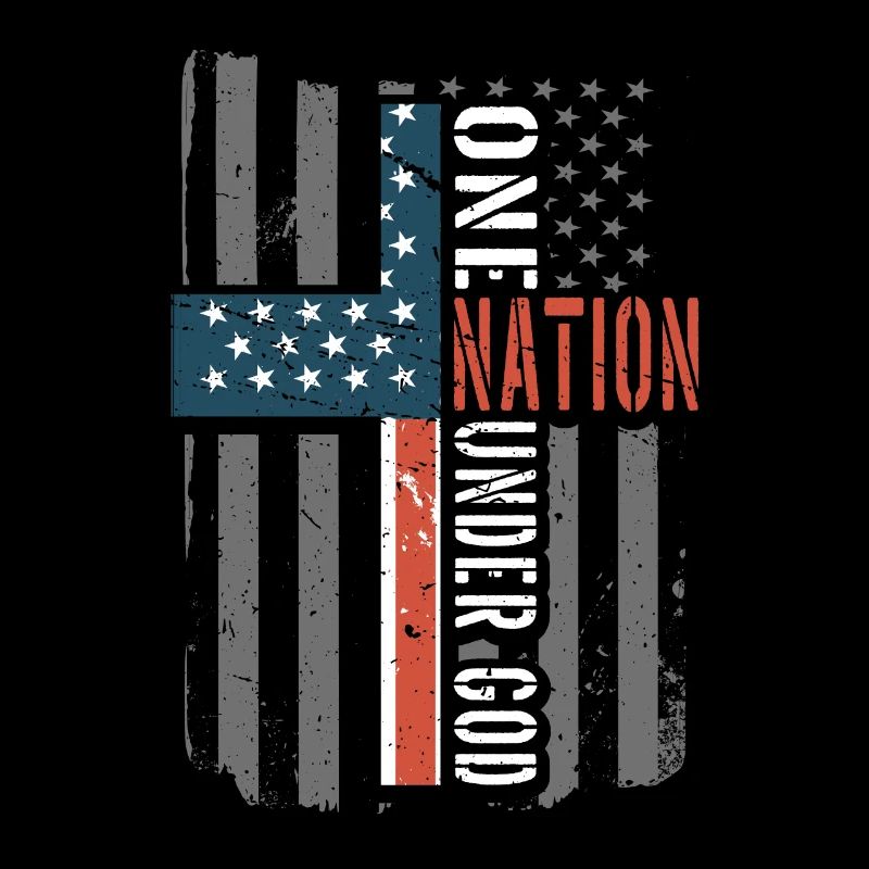 Une nation sous le drapeau américain