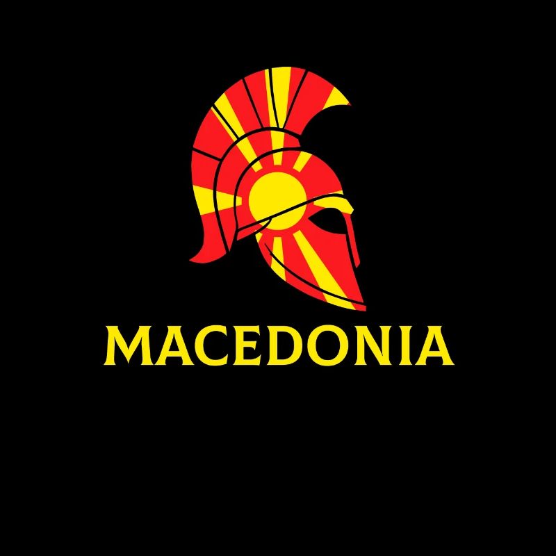 Drapeau de la Macédoine, Macédoine
