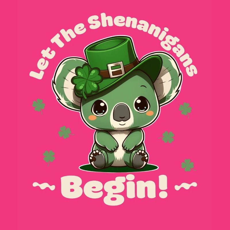 que les manigances commencent Kleeblatt St Patricks