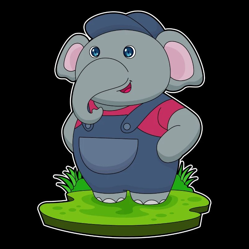 Elephant craftsman Blaumann