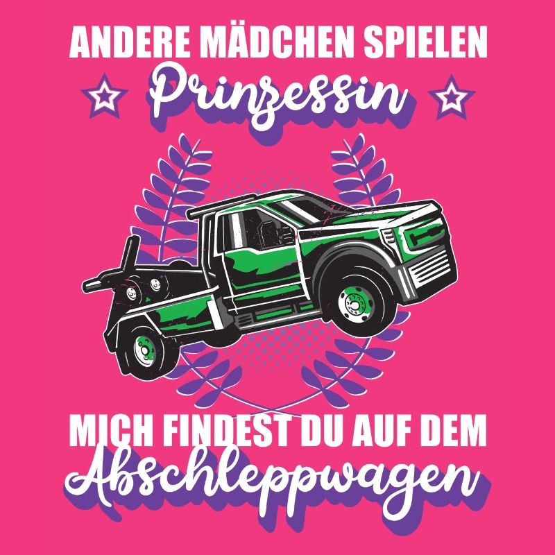 Abschleppwagen Abschleppdienst Mädchen Geschenk