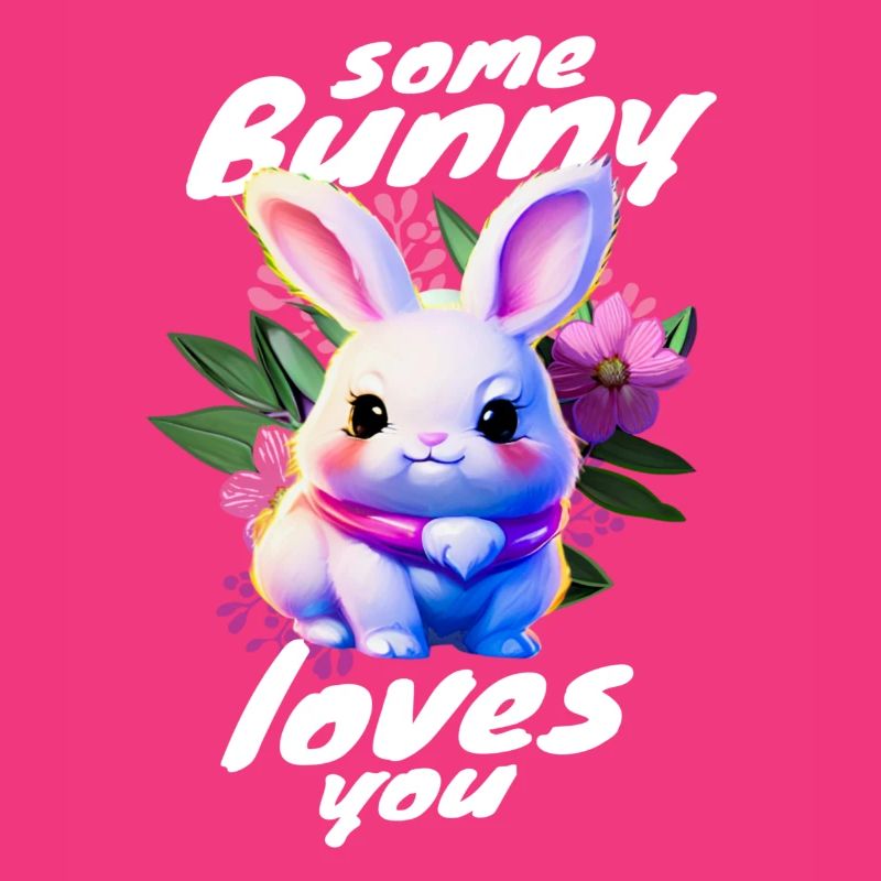 süßer Osterhase bringt dir Liebe