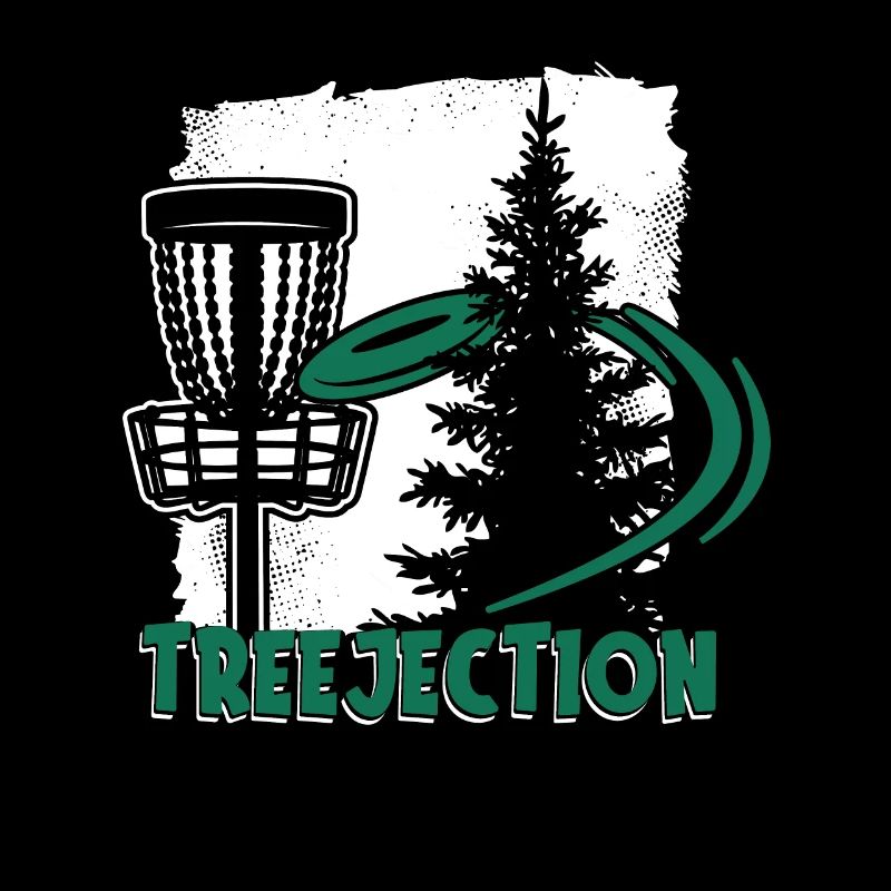 Treejection Basket Disc Golfer Frisbee Golf
