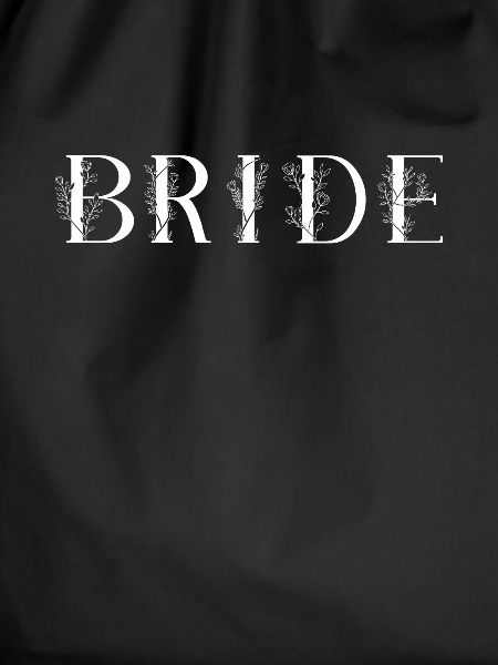 bride bride lettering
