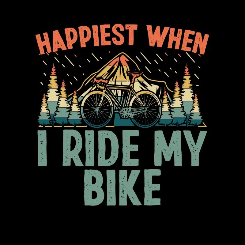 Le plus heureux je fais du vélo
