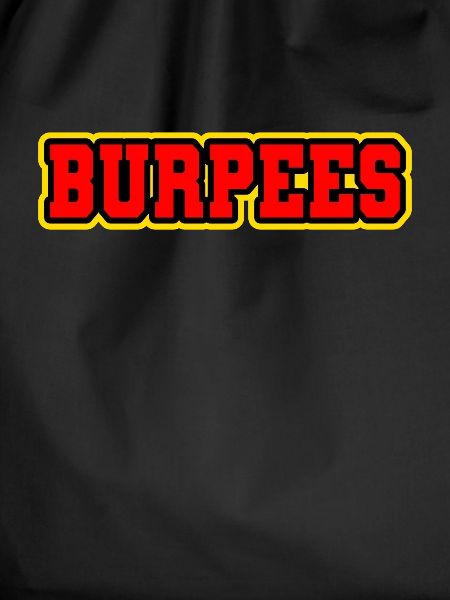 Burpee's bright lettering