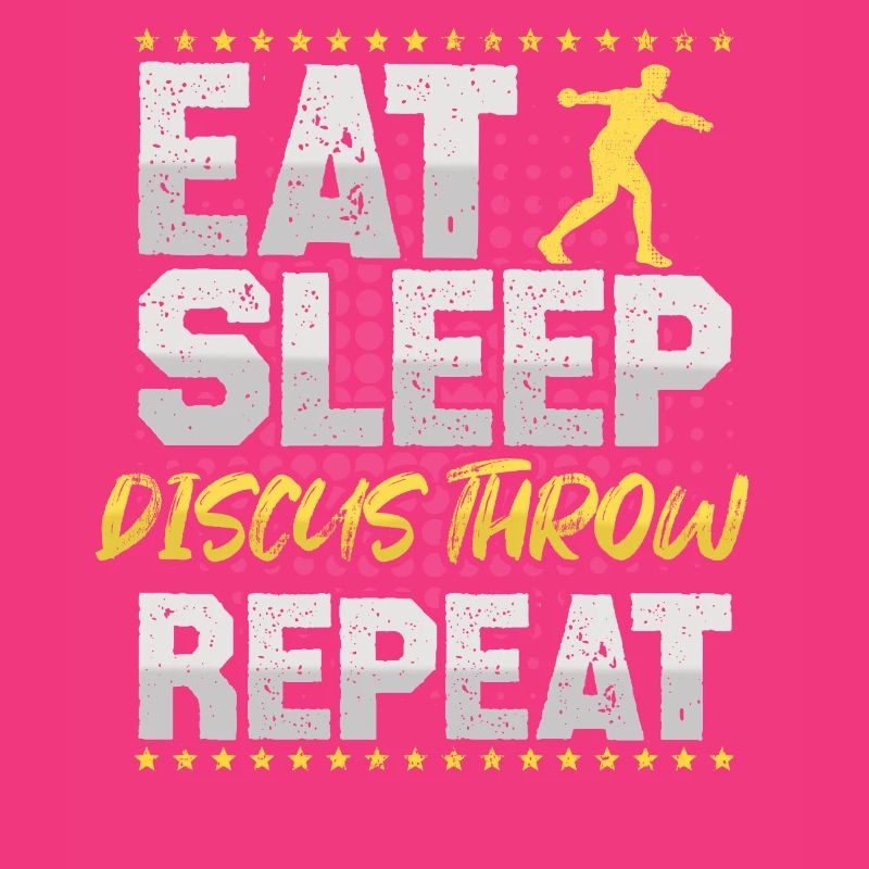 Lancer Discus Manger Dormir Répéter Discus Discus