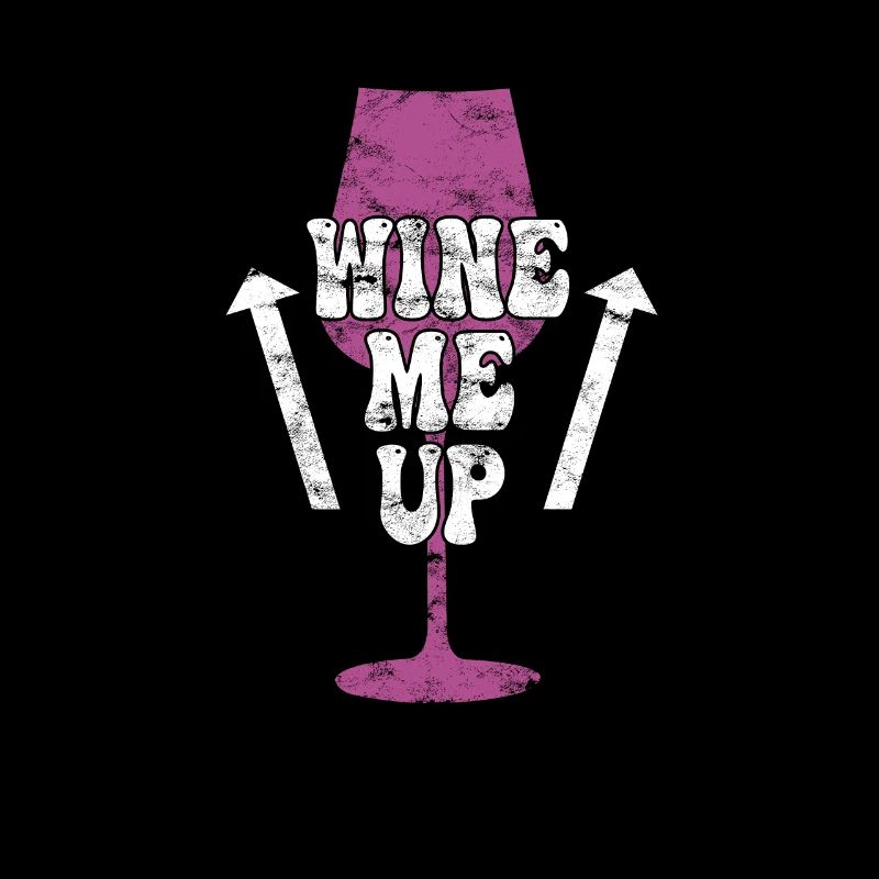 lustiger Wein Spruch